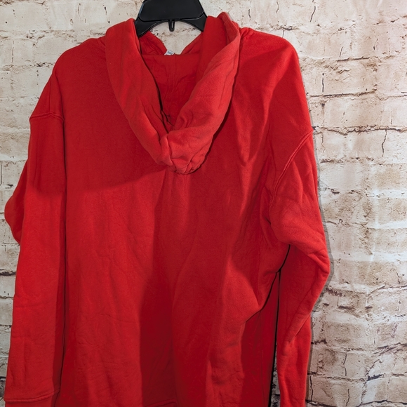 ♥️Adidas 1X Red Hoodie Women's Very good pre-owned condition Decal in perfect - Picture 6 of 6